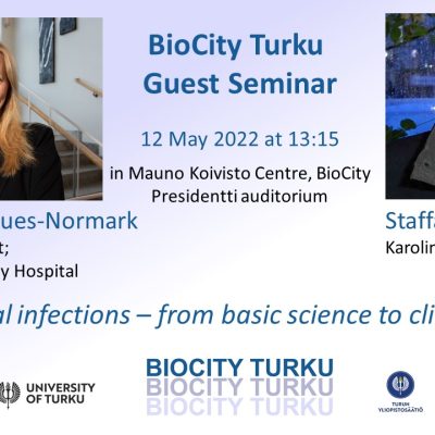 BioCity Turku Guest Seminar: Prof. Normark and Prof. Henriques-Normark