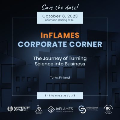 InFLAMES Corporate Corner maps routes from researcher to entrepreneur