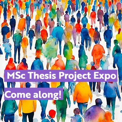 MSc Thesis Project Expo: Come and find MSc students to join your lab!