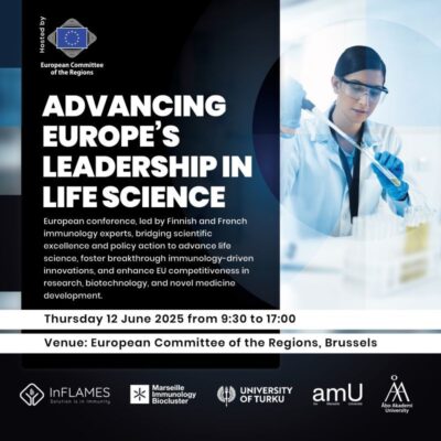 InFLAMES goes to Brussels— Advancing Europe’s leadership in life science
