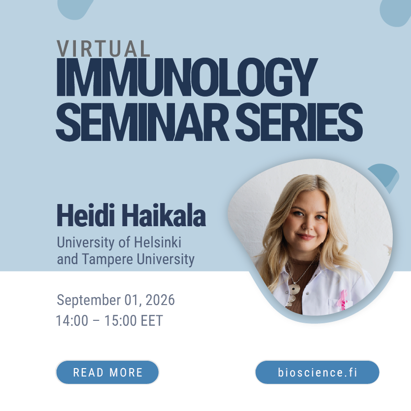 Immunology Seminar: Heidi Haikala