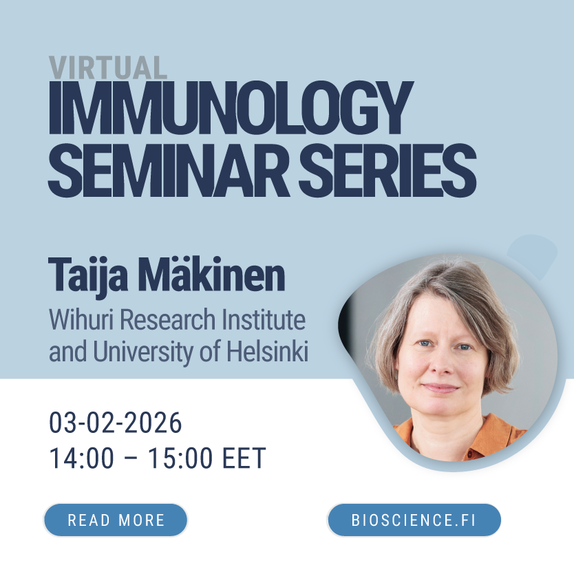 Immunology Seminar Series: Taija Mäkinen
