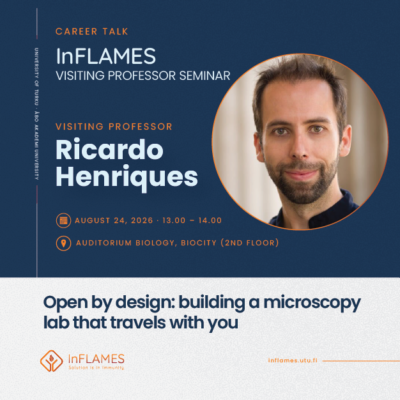 Career talk by InFLAMES Visiting Professor Ricardo Henriques - Open by design: building a microscopy lab that travels with you