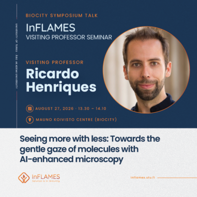 Biocity Symposium talk by InFLAMES Visiting Professor Ricardo Henriques - Seeing more with less: Towards the gentle gaze of molecules with AI-enhanced microscopy