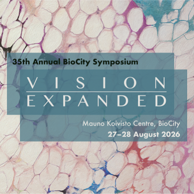 35th BioCity Symposium is arranged 27–28 August 2026. Registration is now open
