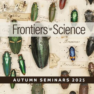 Frontiers of Science autumn seminar series starts Thursday 18 September 2025