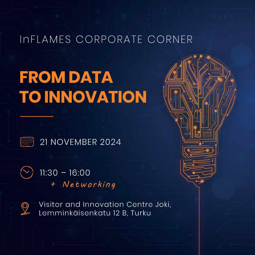 InFLAMES Corporate Corner – From Data to Innovation