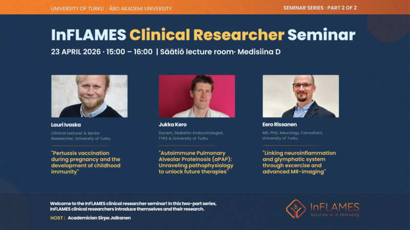 Poster of the seminar